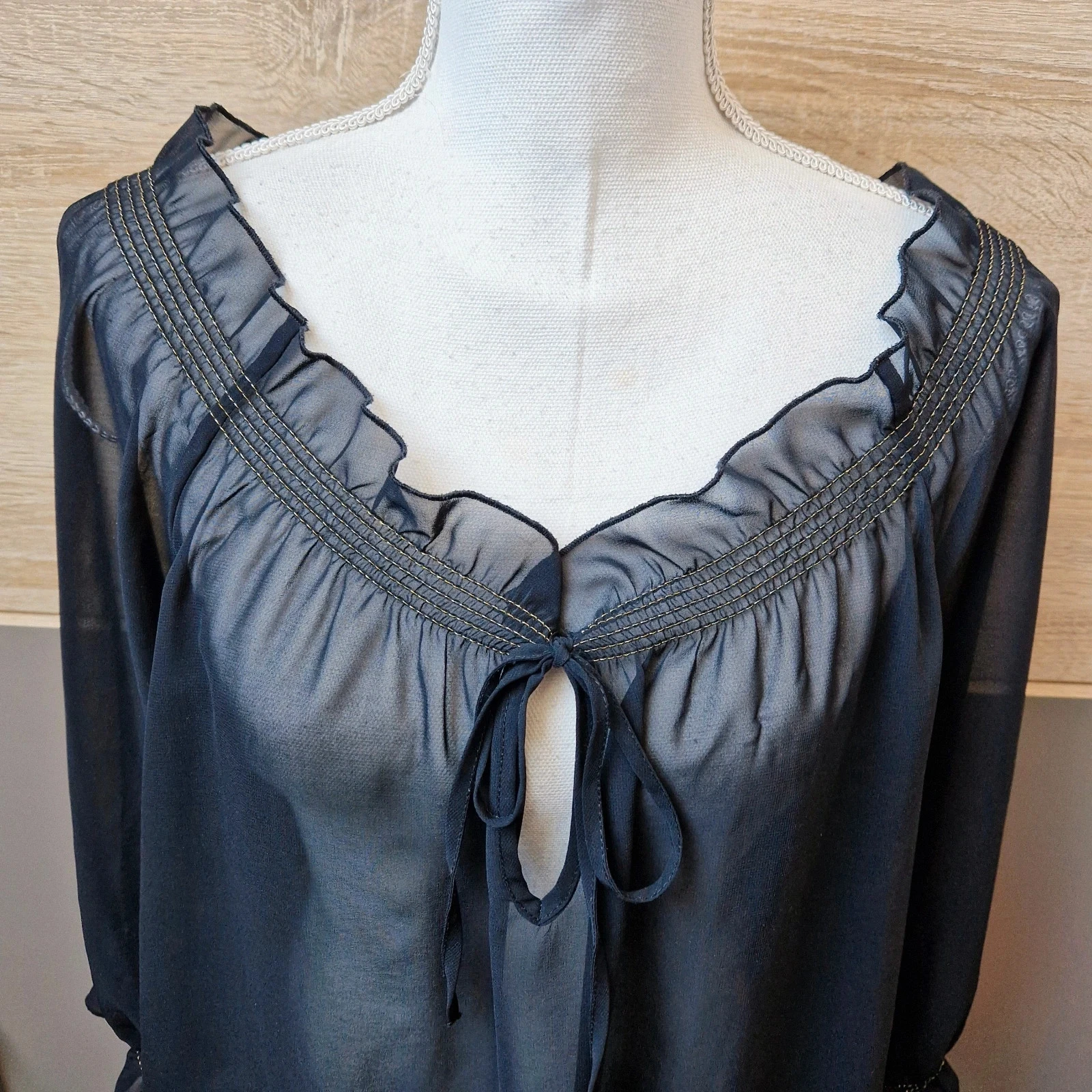 Blusa transparente – photo 2